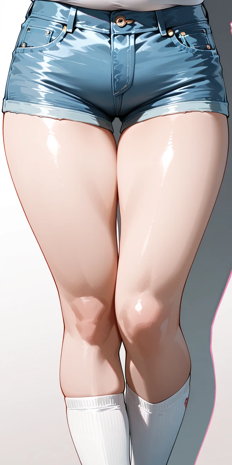 best quality,masterpiece,shiny blonde,blue eyes,foodie 
 clothes, look down on, whole body,hair strand,Fair skin,short bob,white bikini swimsuit,wet through,undressing clothes,french braid,blushing and red,swimsuit is traslusent,blunt bangs,hairline is black,headband,simple necklace,hoop earrings,small breasts,indoor,locker room,chaise longue,gladient hair,sandals,slender body,spread legs,smile gently,camel toe,Swimsuit that looks like it's about to come off