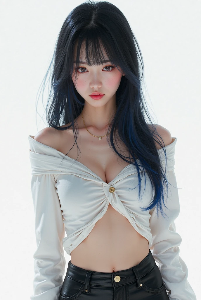 Beautyfull girl, Ash Blue Hair, Wavy Long Hair, Upper Body, Ultra-Gigantic Huge Breasts , Breasts Nipple, 4k , see through sleeve, from side pov, ultra-detail face, face accessories, detail eyes, detail lips, detail body curve, (Static Restraints),、Gigantic Breasts, (((Breasts Cover On White Liquid))), (((Cum On Breasts))), Huge Cleavage, ultra-detailed skin, oily wet skin, deep detailed eyes,eyelashes,lips gloss,large breasts,saggy breasts,hangging breasts,vibrant colors,bent over,masterpiece,best quality,ultra detailed,high resolution,sharp focus,depth of field