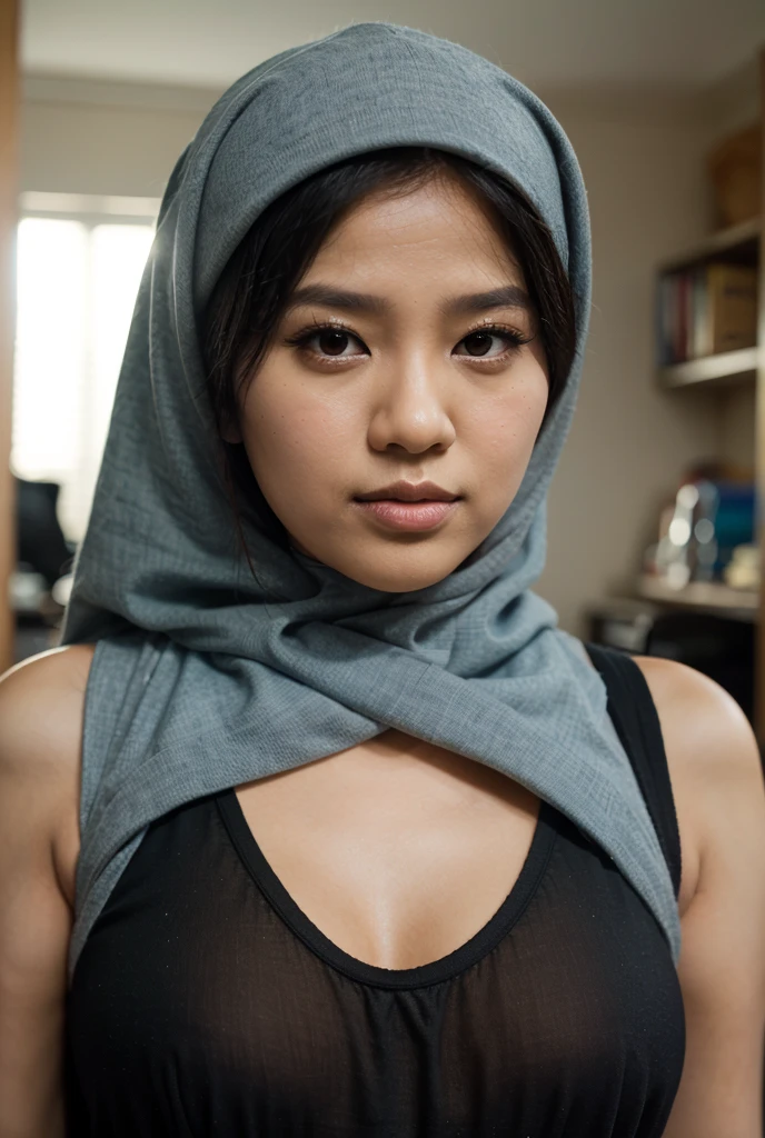 a malay woman wearing hijab with perfect detailed face, wearing gym clothes, leggings and pink urban sneakers, full body shot, (best quality,4k,8k,highres,masterpiece:1.2),ultra-detailed,(realistic,photorealistic,photo-realistic:1.37),hyperrealistic,HDR,UHD,studio lighting,ultra-fine painting,sharp focus,physically-based rendering,extreme detail description,professional,vivid colors,bokeh,portrait,fashion,fitness,athleisure