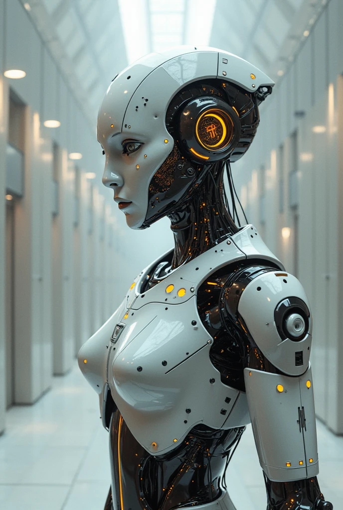 Create a robot girl