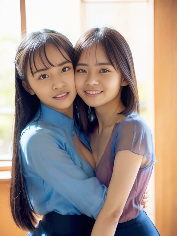 <lora:cozy couples:0.7>
a couple of lovers, 2 women, hugging each other, outdoor, under rainfall
soft light, exposure blend, medium shot,