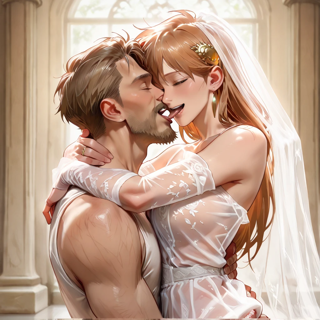 Arthur Weasley（he had been brainwashing by his son Ronald Bilius Weasley , crossdressing , bride of his son Ronald Bilius Weasley, wear sexy lingerie,has first night sex with his son Ronald Bilius Weasley ,)