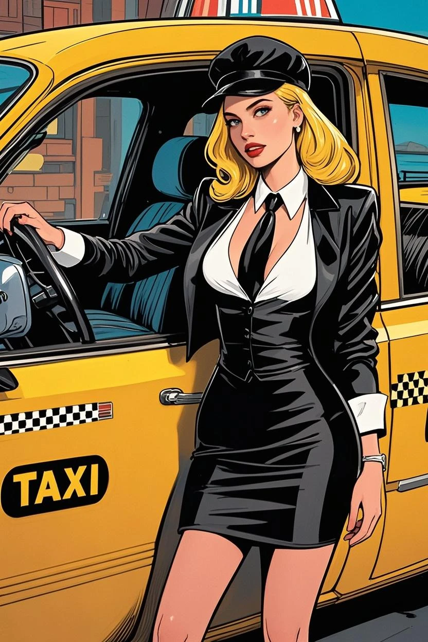 ((Coloring bookAF)) blackw & detailed white coloring book (line art), unsaturated, dumb and busty girl working as a librarian, details Intricate, highy detailed, hires, uncolored, no shadow, detailed back ground, flat ass, woman in car white hair, white  clothes