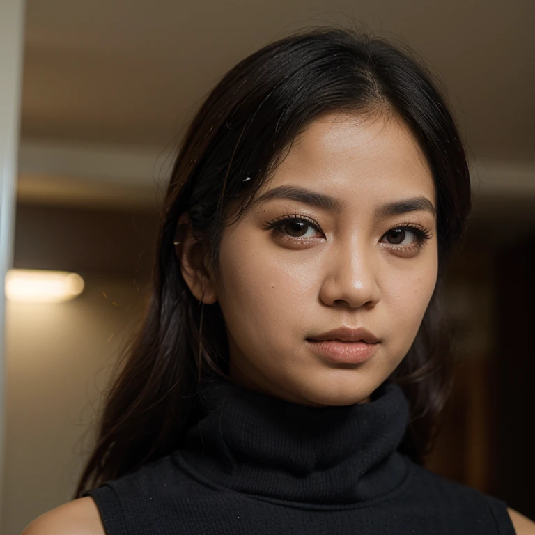 [[((young attractive Singaporean woman with strong Chinese Asian influence, a brown tanned complexion, long straight dark black hair, striking almond-shaped dark brown eyes, and a  frame:1.6)), ((Sophie Tan:1.5)), standing against a plain white background in a close-up, shoulders-and-above shot. She has a neutral expression suitable for a passport or ID photo. Her hair is styled neatly, framing her face. The focus is on capturing extreme human-like details, including skin texture, hair strands, and eye clarity. The scene is captured with a ((full-frame DSLR:1.4)) using a ((85mm prime lens:1.4)) to keep Sophie in sharp focus. Professional studio lighting enhances her natural features and adds depth to the image. Post-production ensures a clean, polished look with enhanced natural colors. The image should be in ((8K resolution:1.5)) with ((hyper-realistic detail:1.6)). The focus is entirely on Sophie's facial features, capturing her essence perfectly in a passport/ID photo setting.]]