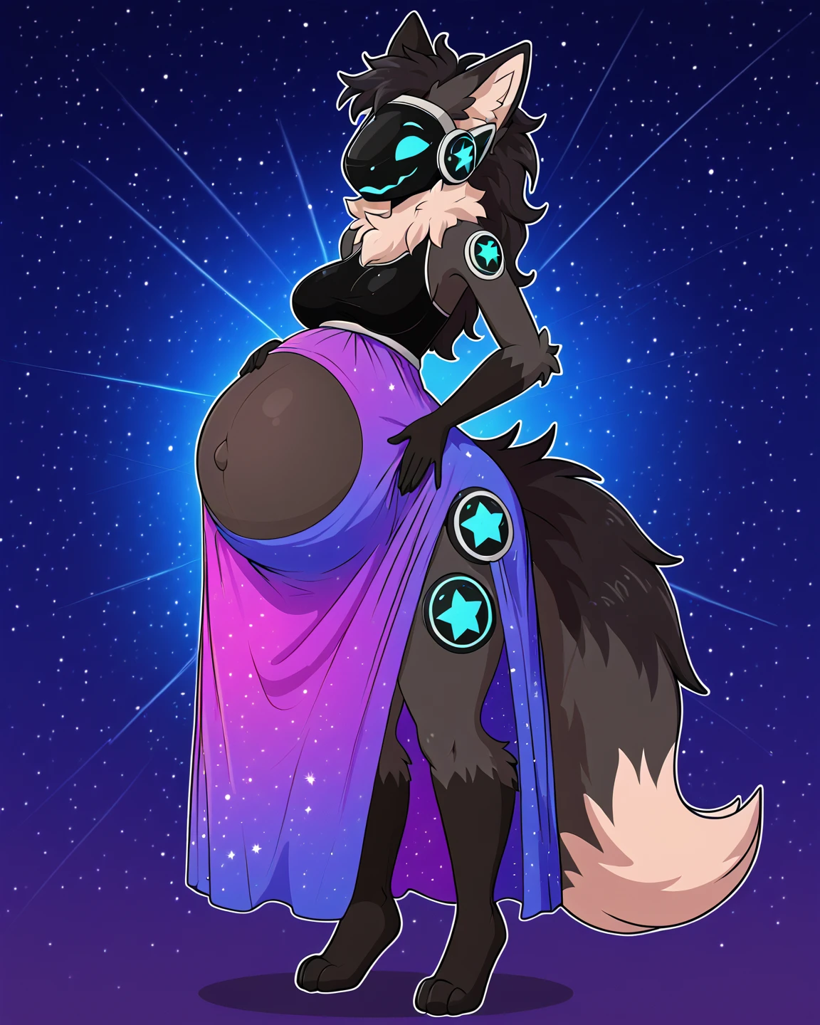 (full shot, front view), Candid, canine, canis, camel toe, curved leaves, wolf, mammal, 5 fingers, 5 toes, big butt, black nose, black light fur, black fur, bubble ass, busty, butt, claws, red one piece swimsuit latex, athletic female, feet at the same level, feet detail, Feet together, fingers, fluffy tail, hands at the sides, humanoid feet, humanoid hands, horny face, in love to the viewer, large bum, long wolf's mane, looking at viewer, nails, pose, red eyes, red inner ear, smile, soles, soft soles, meaty soles, solo, standing, stretched arms, stretched body, stretched legs, wolf tail, t pose, thick thighs, toe claws, toes, voluptuous, white tribal markings on thighs, wide hips, curvy figure, curvaceous, absurd res, hi res, signature, in a spaceship next to a large window space