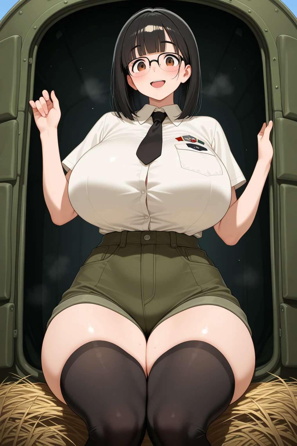 Two Women、Many people々、Two beauties、Two soldierilitary base、Two Women性軍人、crowd、Red military uniform、beret、Short tight skirt、soldier、30 years old、Ride a man、Rear Facesitting、Looking down at the viewer, Long Hair、Sitting on a man's face、Man being tortured、Bangs、 Highest quality, Focus on the thighs, Ahegao、Camouflage bra、Panties with camouflage pattern、Plump thighs、Large Breasts、Big Ass、Black Hair,My thighs are steaming between my legs 、Black knee socks、Sweaty knee socks、Angle from directly below、Massage the breasts、Throb、Seduce、Acme convulsions、Obscene sound effects、Shake your hips、Naughty sound effects、The soles of my feet are sweaty、Smelly feet, Sweaty feet、Cunnilingus、Panties licked、Sexual convulsions、orgasm、Cowboy Shot、Big Ass、Browser Caution