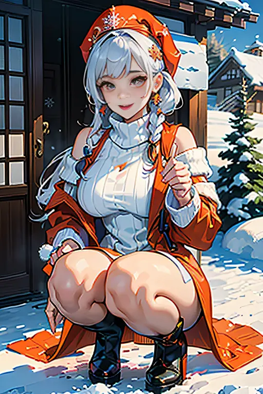 (photorealistic:1.3, highest quality:1.3,8Kmasterpiece, masterpiece:1.3,High resolution,muste piece:1.2),A 23-year-old woman bathed in a hot spring,(white leotard:1.3,choker), Clean wet skin, (looking at the camera:1.2),angle(Photo seen from below:1.3),hair(short hair:1.2,明るい青色のhair:1.5,big blue eyes), (blushing:1.3,smile:1.1), (full of sweat:1.3),Akanawa,(rope bondage,Shibari:1.6, chest bondage:1.5),Pause(足を広げた大胆なPause,ダイナミックPause:1.2),background(open-air bath,steam,vapor,snow scene,snow mountain:1.3, sunrise:1.3),(Wet clothes stuck to my skin:1.4),(Nipples visible through clothing),(genitals visible through clothing),(Butt visible through clothes),(slender, abs:1.2),(young skinny gravure idol, sophisticated gravure idol),(detailed perfect face),normal hands:1.5,normal finger:1:5,normal feet:1.5,(cameltoe)