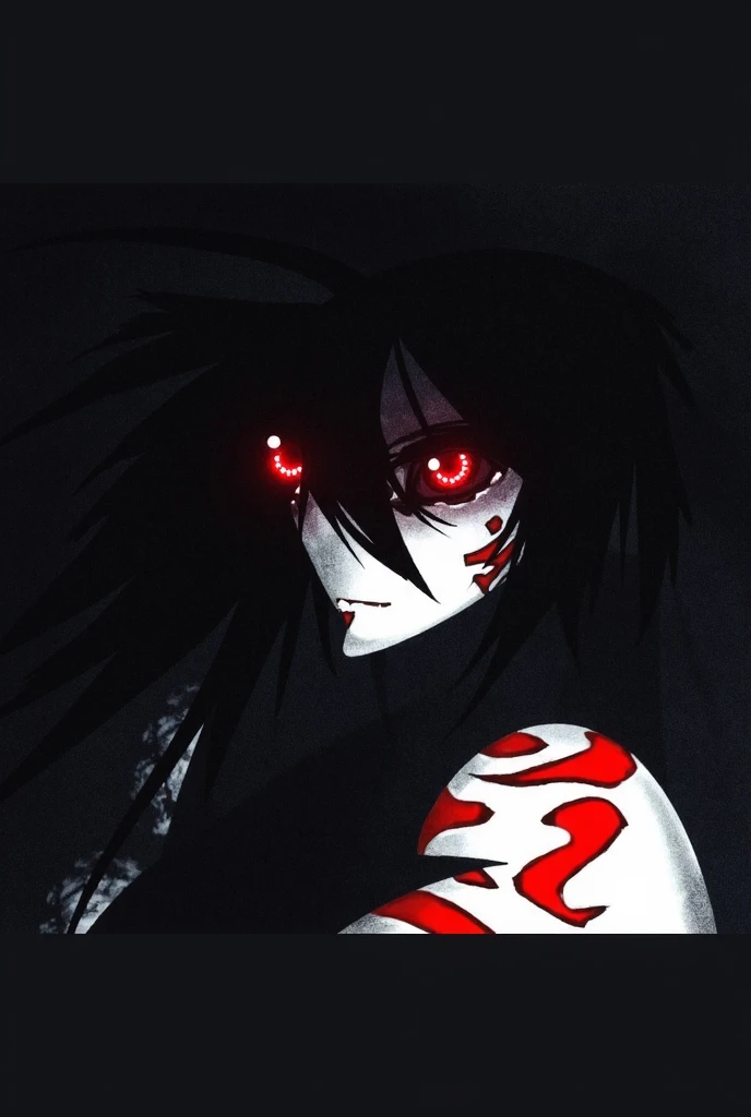 A ghostly depiction of Oiwa, a betrayed woman turned vengeful spirit from Yotsuya Kaidan. She has a distorted, haunting face and wears traditional Japanese attire. The background is a dark, eerie setting with a hint of supernatural elements, evoking a sense of fear and revenge.real.8k