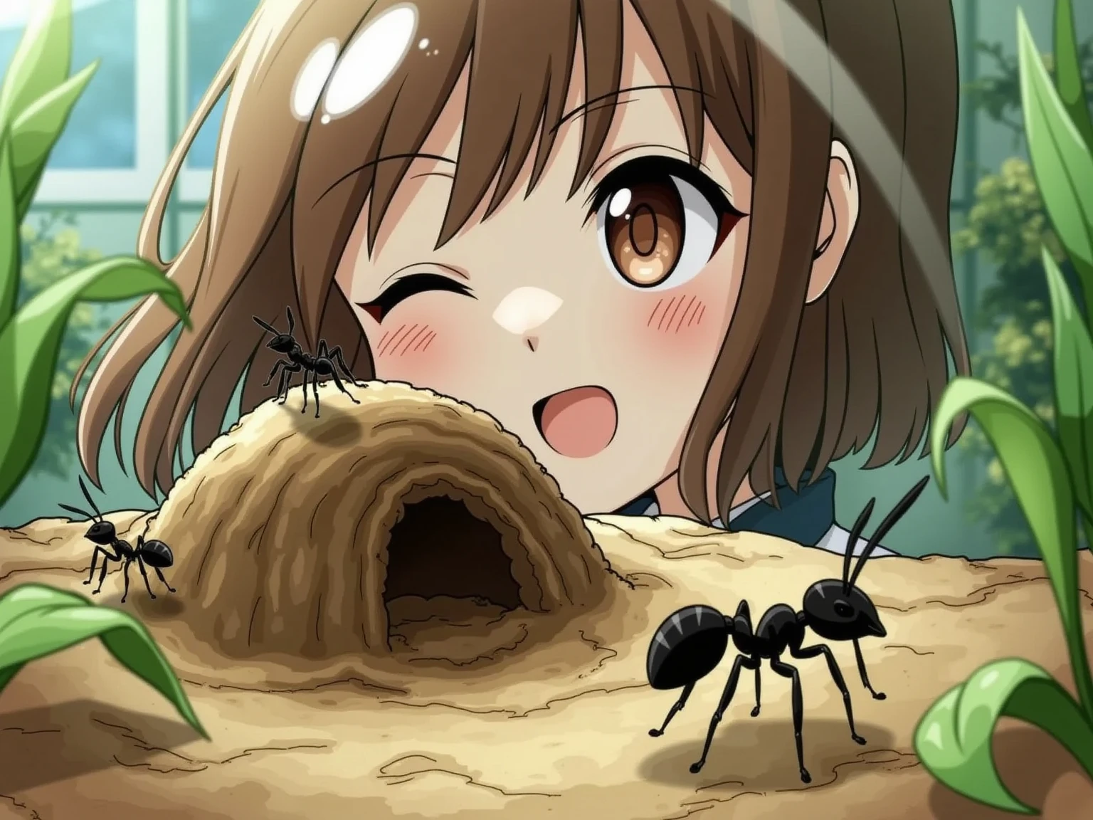 (masterpiece, best quality), 1girl, shocked face, jungle, <lora:coils_v0.1:1> coils