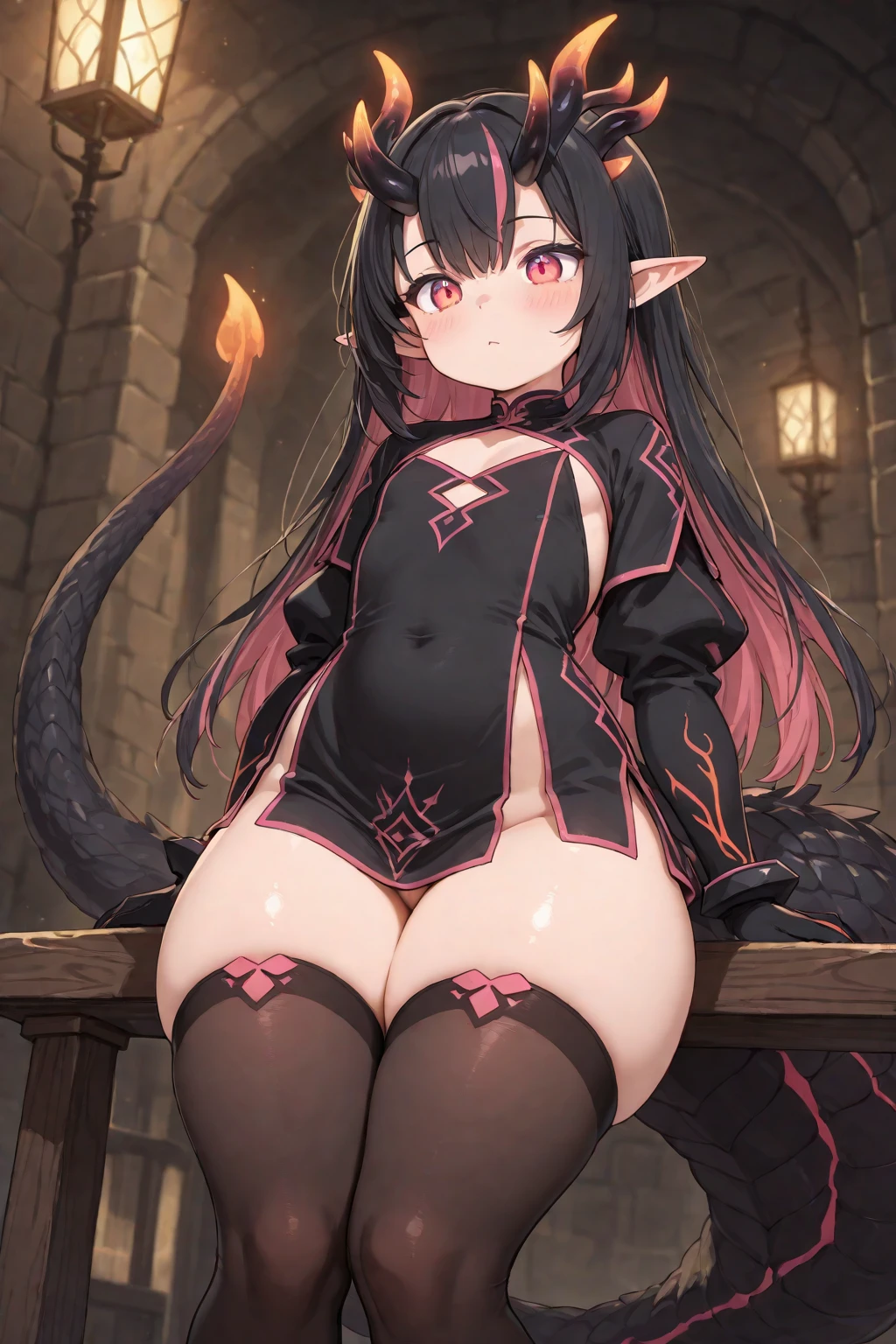 Nsfw,((dwarf,toddler body)),megumin,1girl,solo,breasts,blush,bangs,brown hair,black hair,red eyes,hat, navel,heart,panties soaked in pee,Impurity panties,panties with Dirty,
Stained pee,foul panties,grubby pussy,filthy pussy,Raunchy pussy,((stick out anus)),((excessive spread pussy)),((excessive spread anus)),(((shaved pussy))),