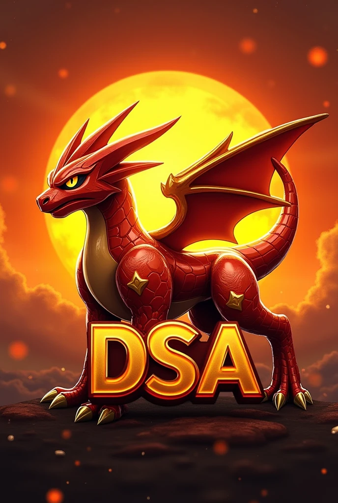 "Design a logo for 'Dragons Forever' that features a majestic dragon in a dynamic pose, surrounded by intricate patterns and glowing elements. The style should be a blend of modern and fantasy, with a color palette of deep blues, fiery oranges, and metallic golds. Include the text 'Dragons Forever' in an elegant, bold font that complements the dragon imagery."