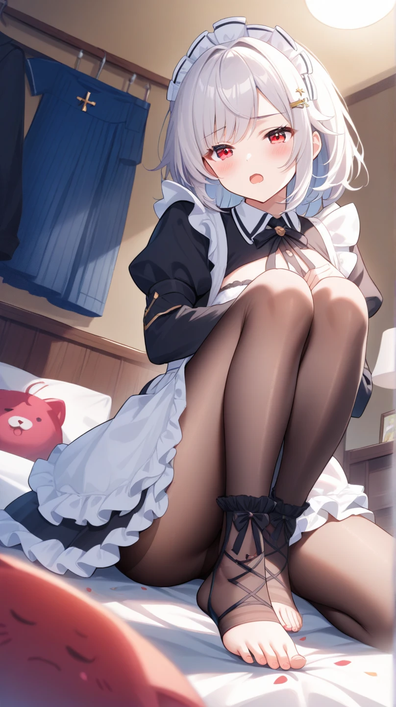 (masterpiece, highest quality:1.2), Cute S, Chibichara, Induce a desire for asylum, Flip up skirt, Not wearing panties, Showing virgin pussy, Bold, Immoral Eros, First sexual desire, 
