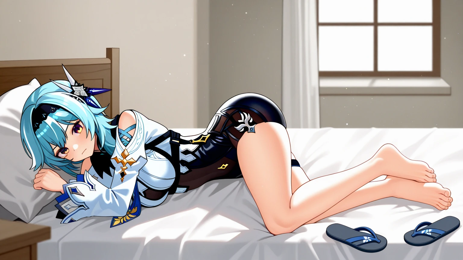 ((Little sister)), realisticlying, best qualtiy, ((((Bodily fluids run down the panties: 1.5),(Body fluids run down the thighs:1.8))), ((Booties)), (ssee-through),(beast ear))), (down jacket)))), lowerbody, (cropped shoulders), (20 yrs), ((Over-the-knee stockings: 1.5)), (Large breasts: 1.9)))), (Raised : 1.8))))), (((((opening legs: 1.8))