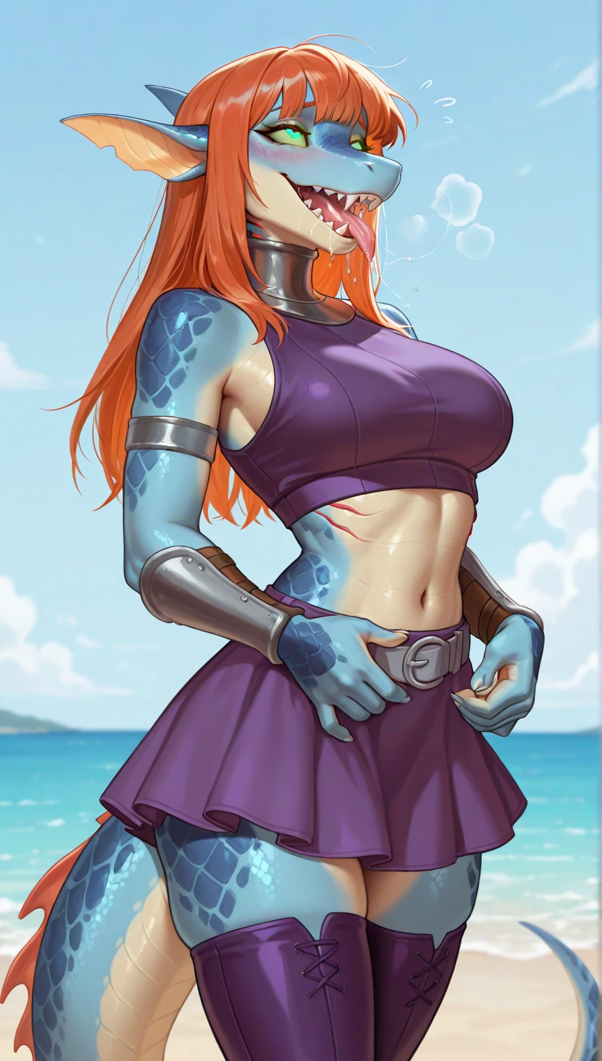 Misty de pokemon estilo anime de pokemon