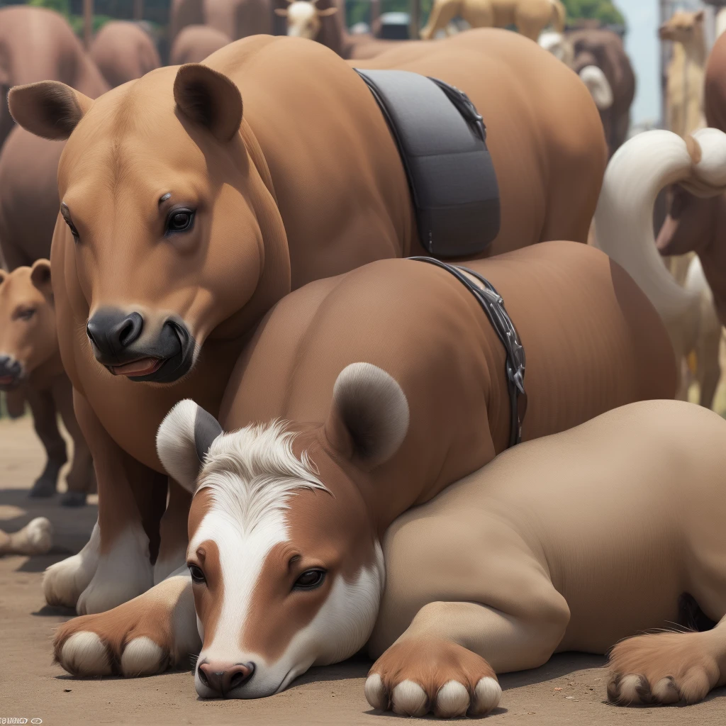 ((((equine penis, hyper)))), masterpiece, high quality, realistic, detailed background, (((males))), (((lion, lion tail))), (feral), (((wide hips))) legs, feet, steam, (((sweat))), (((Very sweaty))), ((seductive pose)), (((sweaty, very sweaty, musky, visible musk))), ((overweight, belly, big belly, round belly)), ((wide belly)), ((wide body)), ((wide hips, hyper_hips, fat_hips, fat_thighs)), ((big belly, giant belly, jiggly belly)), ((((side view, anus)))), (huge, massive, big body, big booty, wide body, huge body, giant body), (detailed background, depth of field, half body shadow, ambient light on the body), ((mist)), (masterpiece), best quality, 4k, 2k, (intricate:0.9), (high detail:1.2), soft focus, (absurd res), ((((hyper equine penis, excessive cum, feral on all fours, excessive cumshot, duo, licking anus , backwards penis, rimming, anal rimming, rim job, licking butt, tongue out))))