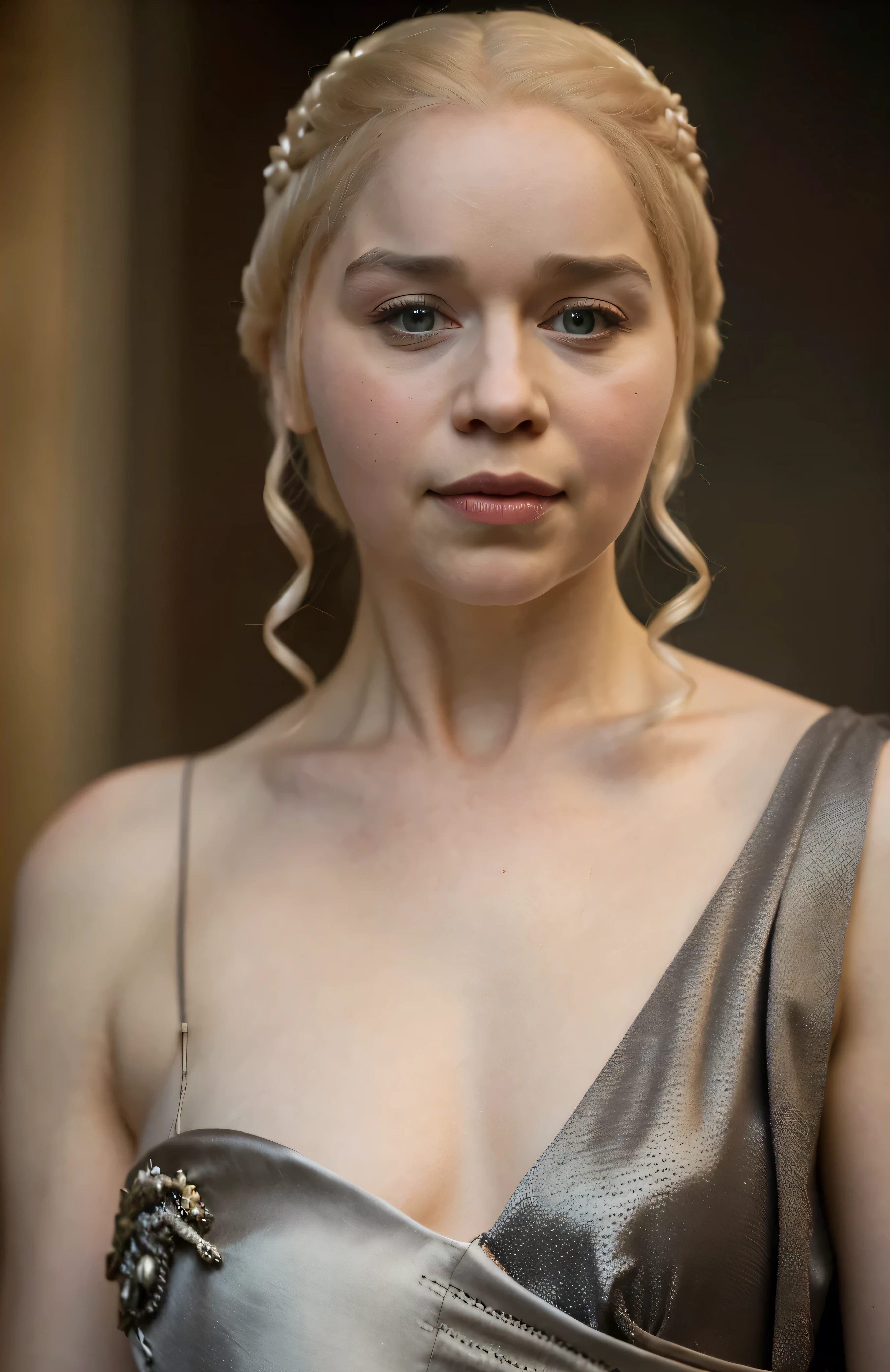 Young noble boy, look at his beautiful blonde mother. 8K, realistic, Europe