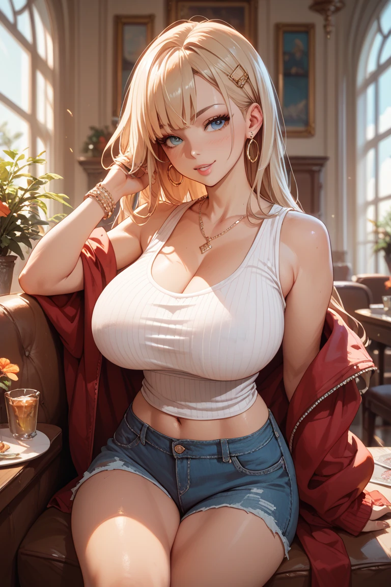 big breasts exposed cleavage