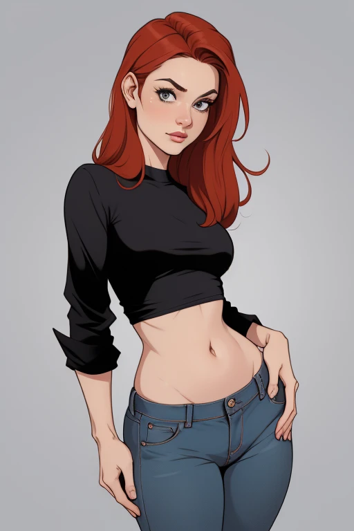 Egirl ruiva
