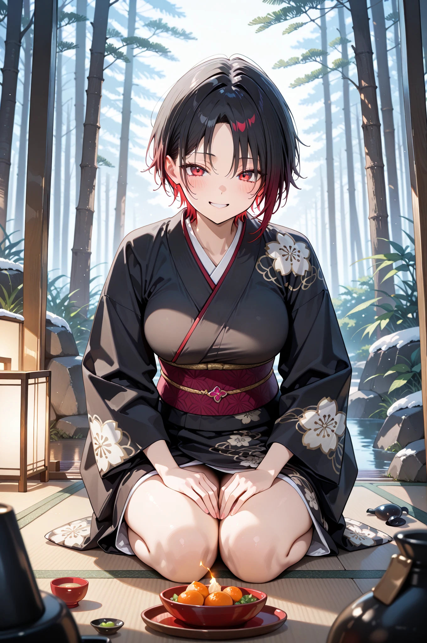 (((nsfw))), (((nude))), [curvy], (((spread legs))), (((open legs))) (((spread pussy))), (((crotch grab))), (((topless))), (((bottomless))), (((camellia flower hair ornament))), (face forward), (turn the body forward), (((shoot from front))), ((full body)), ((flat chest)), solo, 1woman, (((extremely awesome detailed and 9 years old and and flat chest:1.6))), (((completely nude))), (pussy focus, extremely awesome detailed pussy, (spread pussy:1.2), spread legs:1.3), (bathing :1.4), extremely awesome detailed pretty face, extremely awesome detailed white skin and gleaming skin and sweat, BREAK, extremely awesome detailed Fuji Mountain and onsen, extremely awesome detailed fall leaves, sunset, extremely awesome detailed sky, extremely awesome detailed clouds, humid, autumn in japan, BREAK, dynamic angle, perspective, panorama, lens 135mm f1.8, light ray, dynamic light, backlighting, Core shadow, deep shadows, BREAK, (masterpiece:0.8), (extremely awesome detailed, best quality, highres, 8K HDR, perfect anatomy:1.3), 3d, (masutepiece, Best Quality:1.4), (Ultra-detailed:1.2), {Illustration,painting-like}, {studio lights}, (hot springs), [Best Shadow], (Konishi CSA)_(Shizuma CSA), (Alpha CDE:1.3)_(Gamma CDE:1.15), BREAK (Perfect Anatomy), (symmetrical eye, Ultra-detailed eyes, Beautiful eyes), (Sharp eyeliner, Ultra-detailed face, Beautiful face),(Red Eyes), Nice hand breaking, Perfect hands, hand of Guido Daniele, BREAK, BREAK is lol Mutsukikane KC, see through, ((big smile)), Open mouth, BREAK