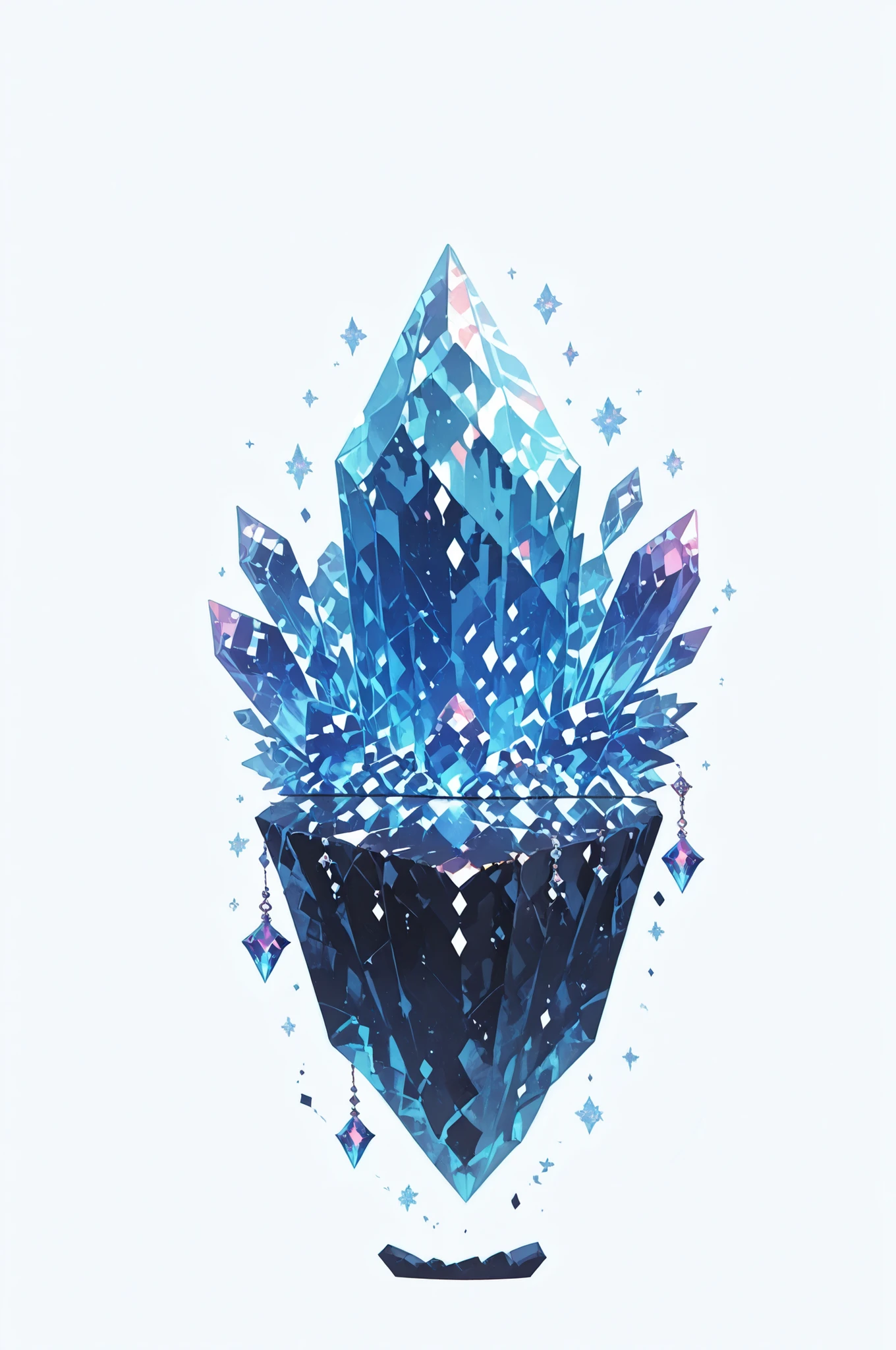no lineart,no outline,,haiz_ai,crystal,