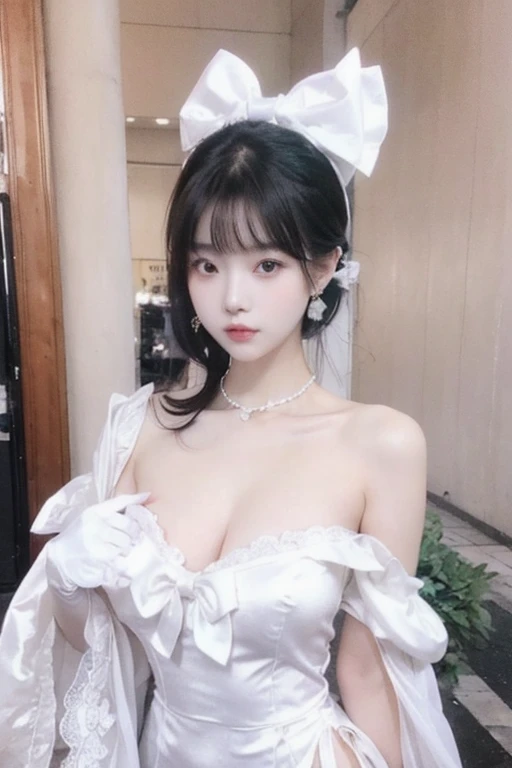 1 girl,long hair,Smile, ((maid outfit)),(in city street) original photo, (photo实际of:1.37, 实际of), High-detail CG unified 8K wallpaper, looking at the audience, (((straight from front))), (Head office skin:1.8, 有光泽of皮肤), 8Kultra high definition, SLR camera, 柔和of灯光, 高quality, film grain, XTrofessional lighting:1.6),thick lips,duck mouth,巨大of,low cut装,Expose the upper chest(masterpiece, 最好of_quality, Super detailed, 8k, ultra high definition, flawless:1.latin blue hair, blue hair,cat-Woman,, cat ears, 发光of粉红色眼睛, 害羞of, 合规of, Blushed, Wet oily skin,, 大of胸老婆, 上面of心形纹身, , 大of腿粗, 优美of臀部曲线, 巨大of,E cup,bow tik, tight skin, scantily clad, lace, collar, facing the audience, midnight, of,,japanese goddess, Cardigan shirt, korean girl, 美丽ofasian girl, V-shaped bust clothes, low cut,巨大of,Expose the upper half of the chest,not compact,下垂of大of胸,华丽of中国模特, 美丽of年轻韩国女人, Japanese model, thick lips,duck mouth,asian girl, 美丽of年轻韩国女人,, 美丽of韩国女人,, Looking to the future,巨大of,大of,up,protrait photo,super closeup,face camera,Take photos carefully,Japan Lady,Shredded meat,丰满of身体,black stockings
