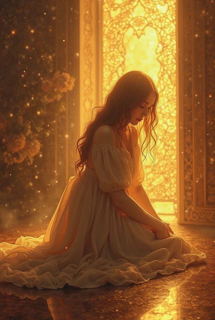 A drawing of a woman sitting on a windowsill with a lantern..., Spectacular fantasy light, beautiful fantasy art, beautiful digital artwork, very beautiful fantasy art, Gorgeous digital art, Ethereal beauty, Digital ArtFantasy Art, Beautiful digital art, Beautiful Fantasy, Ethereal glow, Beautiful fantasy paintings, Very beautiful digital art..., digital art fantasy ), digital art fantasy, Realistic fantasy drawings