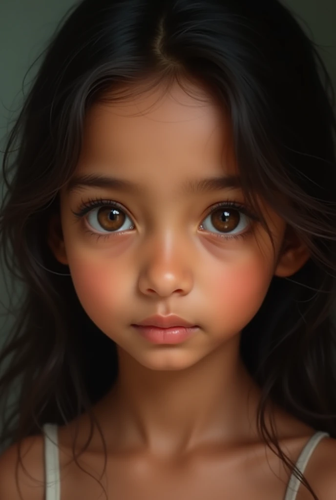 Child with cleft lip of Hazara descent 