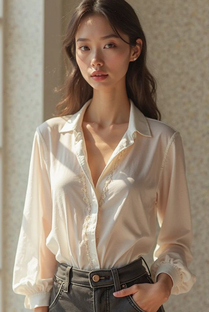 An office lady around 40 years old, (Elegant and well-proportioned body shape), (mini dress), (high heels), (bob hair), (garter stockings and anklets), (spread your legs), wince,(orgasm:1.5),waiting for tongue,(Delicate and elegant light makeup), Delicate and beautiful fair skin, Detailed facial description with double beautiful eyes, Gentle eyes that shine with youth and innocence, Expressing the amazing beauty of youth, Adorable Japan Woman, A beautiful portrait that captures her enchanting charm. (8K, highest quality, masterpiece: 1.2), (Realistic and photorealistic: 1.37), (to office