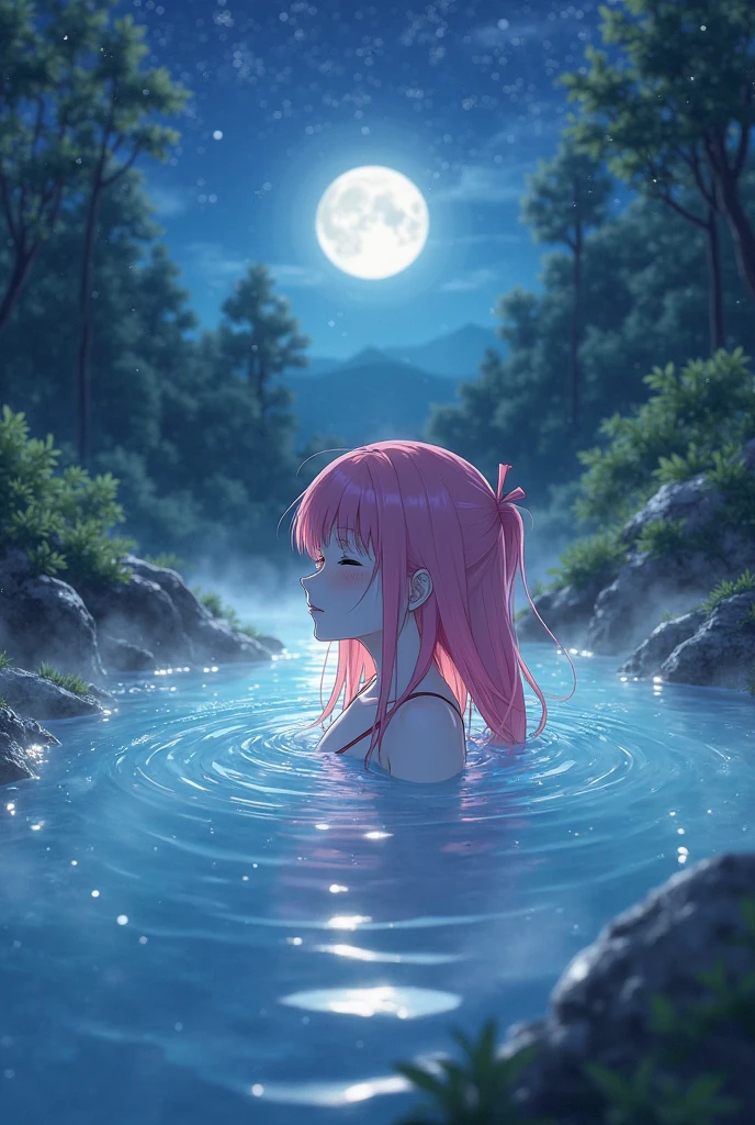 Shinobu Kocho bathing (Anime style)