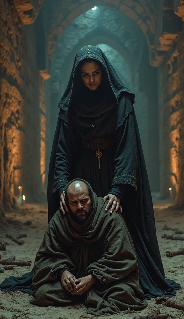 Satan talking to a muslin guy