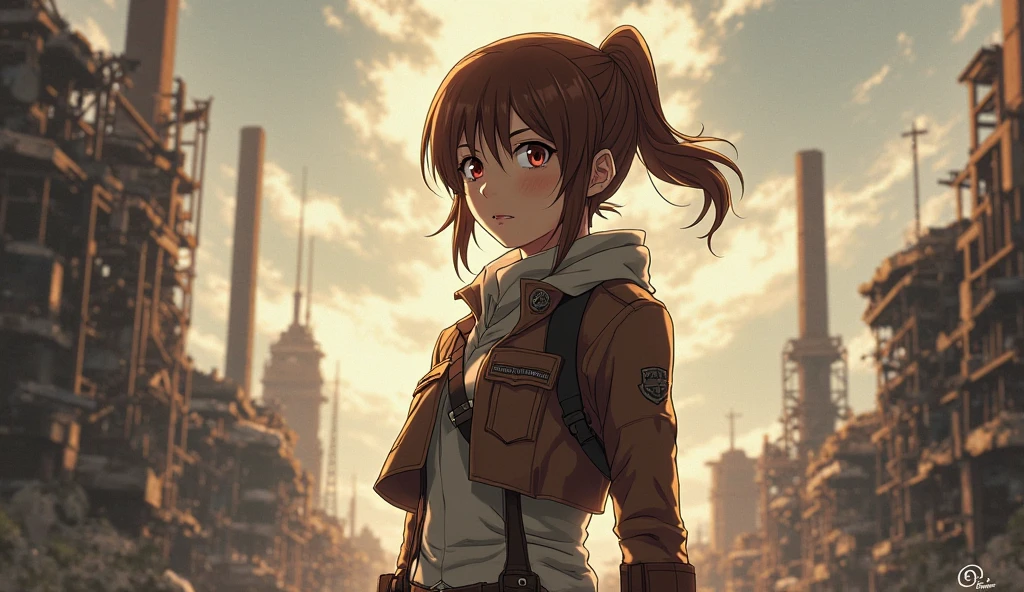 Desktop wallpapers with Sasha Brown from the anime Attack on Titan ...