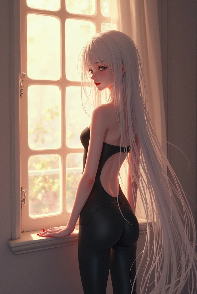 photorealistic,Realistic illustration in Modelshoot style,((masterpiece)),((The best quality)),((Ultra Quality)),((ultra detailed)),((1girl long white hair)),((Only)),((waifu:1.5)),Perfect anatomy,perfect hands,beautiful cuerpo,beautiful_method,ulzzang-6500-v1,e-chica,((Exceptionally Beauty Waifu Princess Tifa Lockhart))Actual photo、Highest im年 quality、Beautiful woman、Beautiful thighs、Beautiful Face、Uniform Ponytail、Yuriko Yoshitaka、Japanese women、pretty girl、skirt、Beautiful thighs、pumps、Sit on a chair、(front:1.6)、(Open your knees:1.4)、Panty shot、,((bright-pink_eyes)),long wavy hair, ((white hair)),hair clips,eyeliner,cute makeup,lipstick,Glossy lipstick,with a look of terror, worry and sadness,((eyes detallados perfectos)),rainy with fog outside,evening,pink theme,bioluminiscencia,light particles,((Extremely CG Unity 8K Wallpaper)),((cinematic lighting,Best quality lights)),intricate details,Suave,sharp focus,Extremely beautiful and aesthetic,Octane rendering,Full length portrait,damp skin,((Perfect detailed body)),