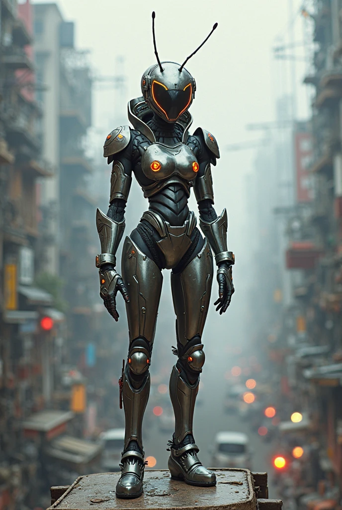 score_9, score_8_up, score_7_up, score_6_up, score_5_up, score_4_up, realistic style, photo, photorealistic, high detail, (sharp), BRAKE, woman, (cyborg), mechanical head, mechanical body, mechanical arms, mechanical legs, BRAKE, stands on the ruins of a destroyed city, (post-apocalyptic landscape), dark atmosphere, dark lighting, low light, cinematic, photo from a movie, g