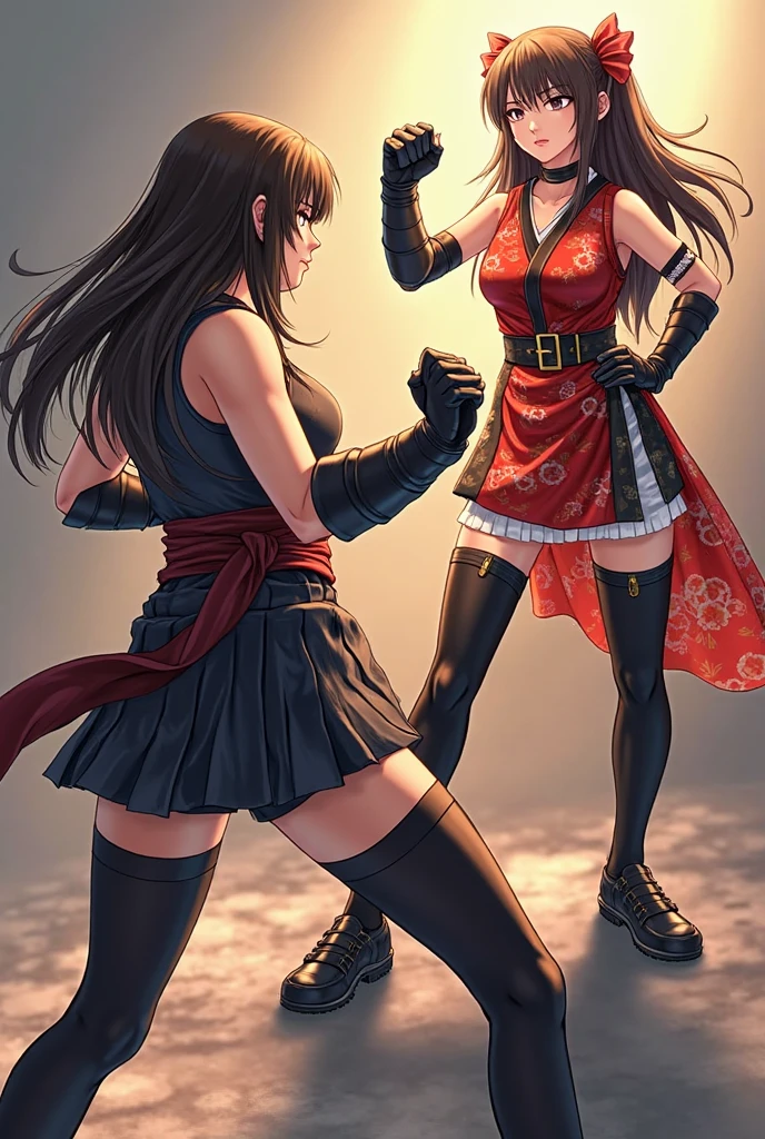 Tying up girls