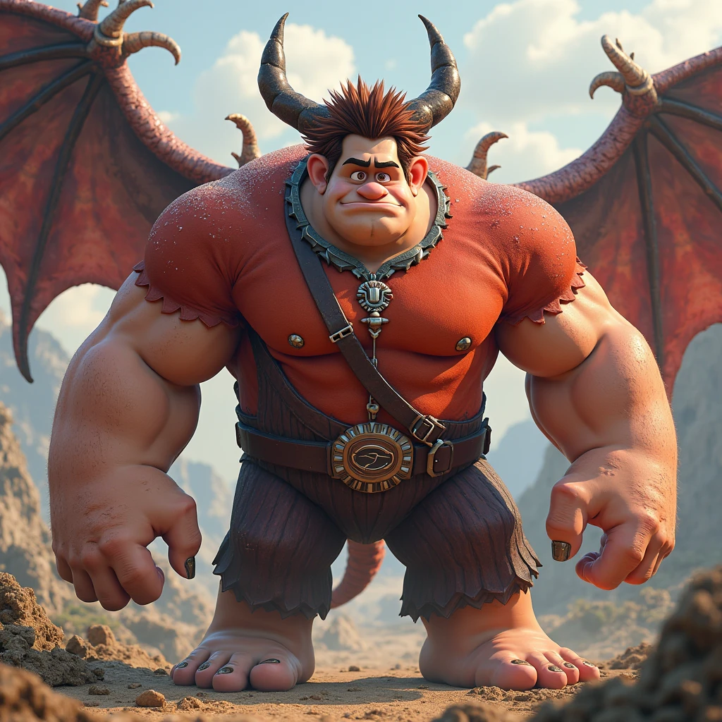 a giant muscular red dragon with huge wings, extremely detailed, gigantic biceps, dramatic lighting, fantasy art, fairytale, 1 dragon, highly detailed dragon, intricate scales, massive claws, intense gaze, powerful wings, large horns, cathedral, medieval castle, village, cinematic lighting, volumetric lighting, vibrant colors, (best quality,4k,8k,highres,masterpiece:1.2),ultra-detailed,(realistic,photorealistic,photo-realistic:1.37)