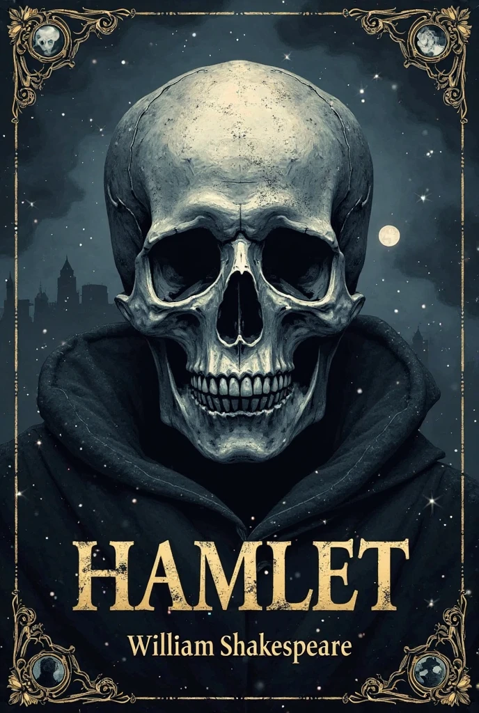 Make the image of a skull written on the ᏆhᎬ sᏦuᏞᏞs