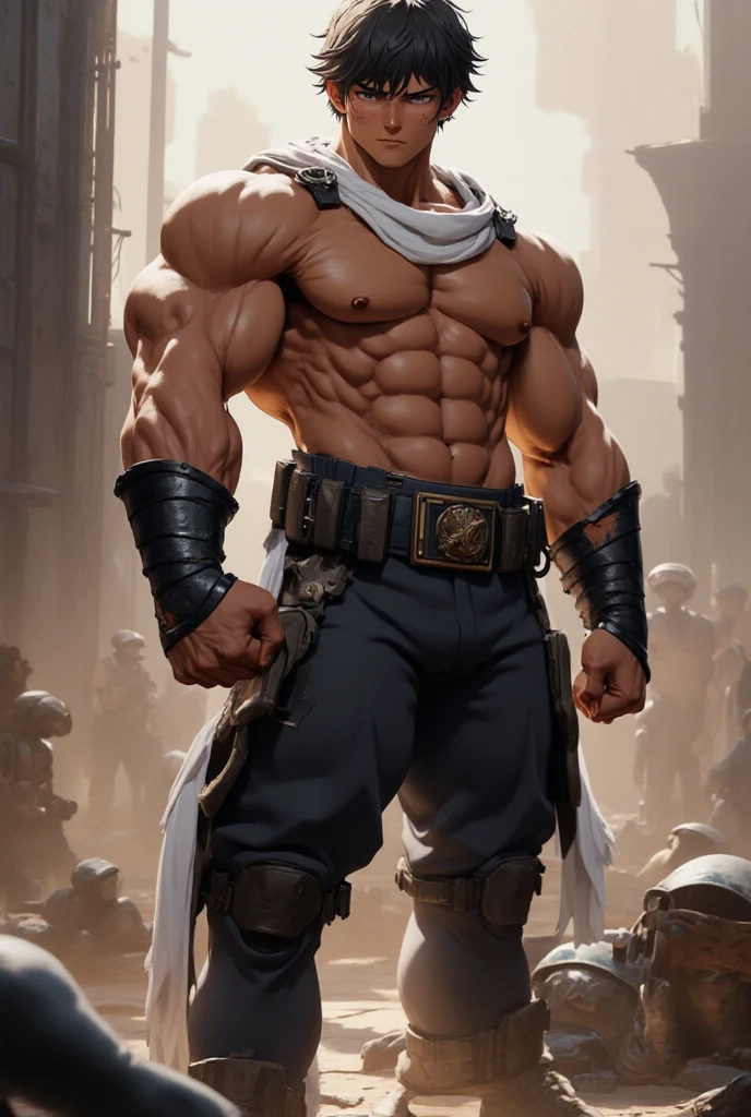 very highest quality, masterpieces, 4k, very finely detailed, detailed eyes, very detailed face (handsome, masculine, adult male, nice broad shoulders Warcraft young orc males