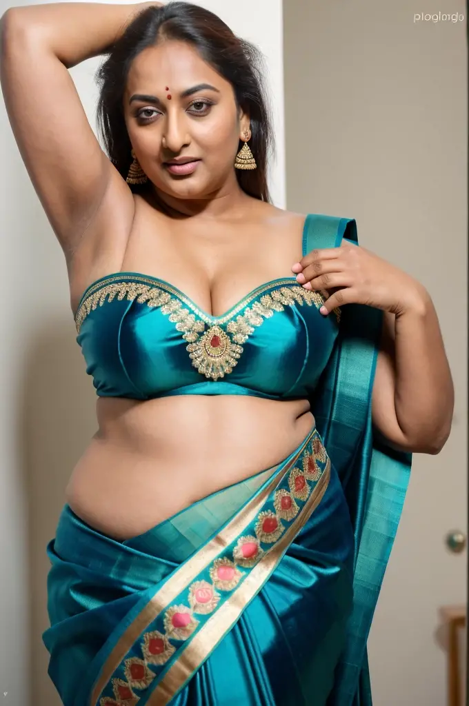 Foto RAW, photorealistic, photography, full body shot, 50 years old Woman, master shot, perfect eyes, goddess like beauty, pierced eyes, perfect thick chubby mallu Desi aunty bhabhi, Wearing a Stanapatta, a chest-band.Saree model, model Photography, Indian saree shoot, Indian traditional wear advertising photography, traditional wear brand shoot, face of Indian actress Sonakshi Sinha, masterpiece, realistic, realism, incredible details, pleasure, photorealism, detailed skin, skin pores, high contrast, photorealistic Artstation 8k HD digital art trend of high definition and detailed realistic skin texture, ultra detail, realistic skin texture, armature, best quality, ultra high definition, (photorealistic:1.4),, high resolution, detail, raw photo, sweat, Re sharp, by Lee Jefferies Nikon D850 Film Stock Photo 4 Kodak Portra 400 Camera F1.6 Lens Rich Color Ultra Real Realistic Realistic Textures Dramatic Lighting Unreal Engine Trending at Art Station Cinestill 800,(pele altamente detalhada: 1.2), 8k UHD, DSLR, soft-lighting, alta qualidade, grain of film, Fujifilm XT3,she didn't like to wear blouse or bra, she is happy to wear only saree, she hates blouse or bra, detailed hairy armpits, hyper realistic skin, skin pores, sweat, veins on the body, skin texture, freckles 0.2, RAW photo, astounding details, professional fashion photography, photographed by master photographer, insane skin texture details,