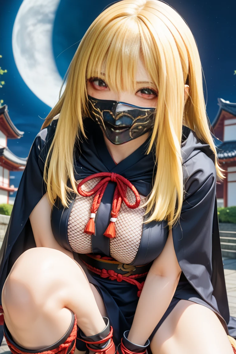 ((World of Darkness)),Professional , ​masterpiece、top-quality、photos realistic , depth of fields 、Dark Fantasy、（Ultimate Beauty）、A dark-haired、（White bikini armor)、（Kimono with a beautiful pattern）、（Night background）、（（））,(Wear a beautiful kimono),（Wear a beautiful kimono with colorful floral patterns）、Jewel Gold Weapon、Particles of light),（Has a devil's mask）、Gorgeous gold weapons ,（（ Gorgeous Dragon Sword）） , （）,,（maikurobikini） 、（（Black Haired Beautiful Girl））、（Castle background）、（demonic wings）、（（Gangle's forest background））、Beautiful Caucasian beauty、１a person、dynamic ungle,(((Two devil's horns on the head)))、Smaller head、Idle Smile、Thin and beautiful female hands、Mystical expression、Light Effects、intense fighting、Wind-effect、magic circles、With the legendary magic wand、Dragon's tail、