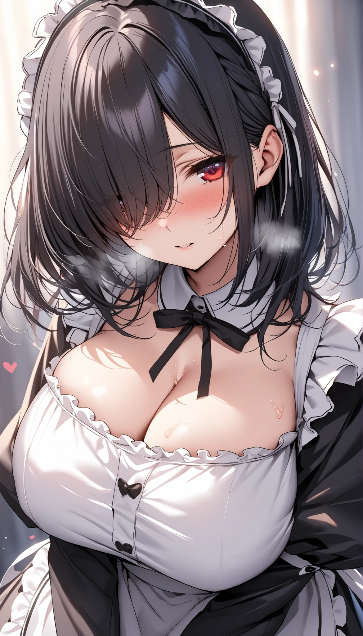 Composition seen from obliquely below:1.3、The young wife is a former student council president、NSFW:1.3、28-year-old female、Having sex:1.9. Chin Chin:1.3 Tears of Despair:1.3. Naked:1.3. Blushed cheeks:1.3 Humiliation:1.3 Glaring Black Hair Long Ponytail:1.3. On the White Bed:1.3,(Slit eyes、Brown eyes、tall、Big breasts)