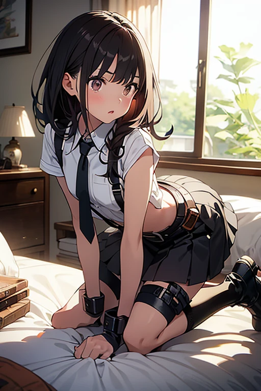 SeaArt Bot
Upscaling
default
12:44:27. Looking at the Viewer Black suspenders bulging big breasts wall mini skirt garterbelt garter sight Small face holster Beautiful woman Show your hand Lying in bed sight Taunt side side汗 arm belt summer Armpit sweat