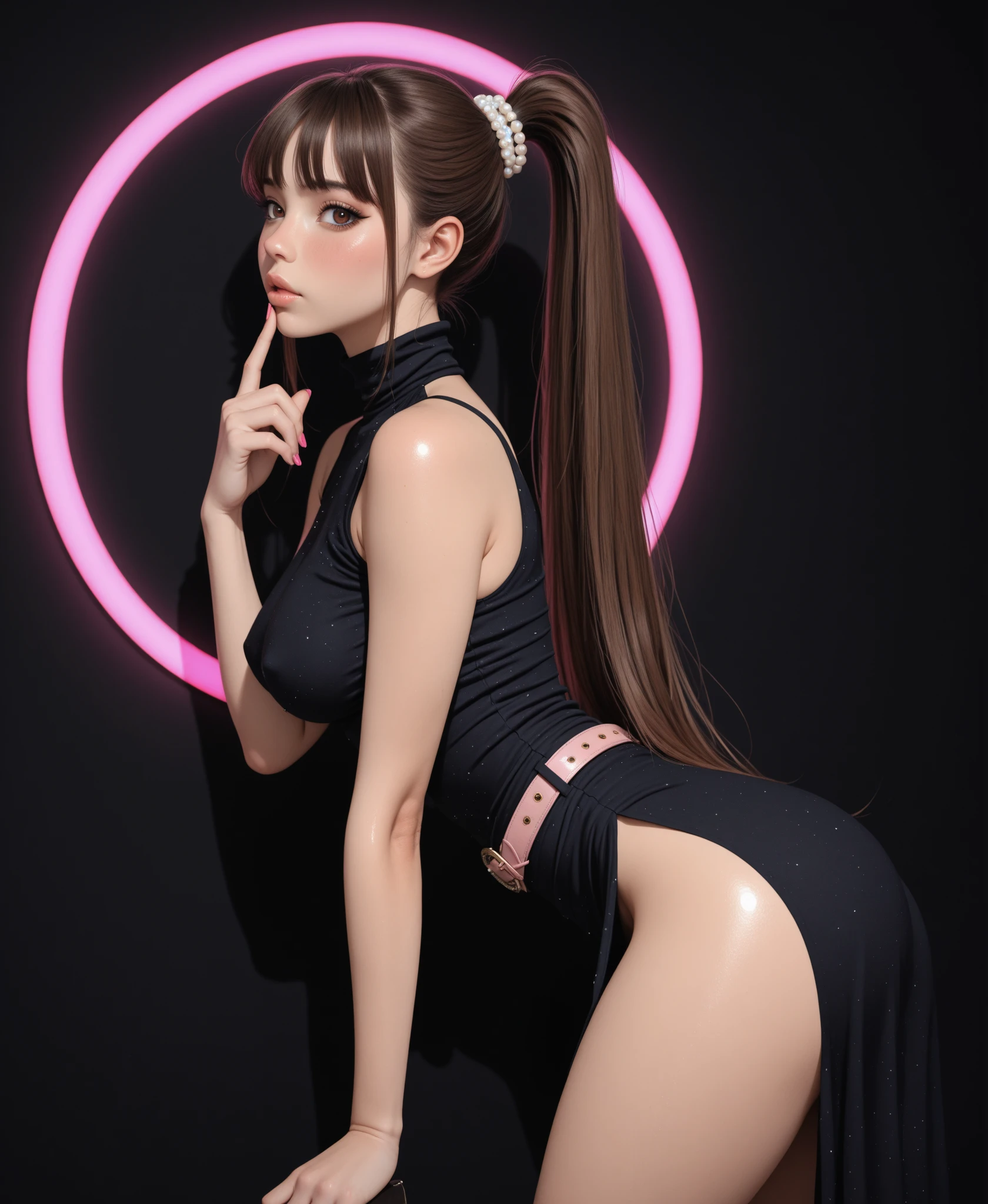 Ariana Grande style woman