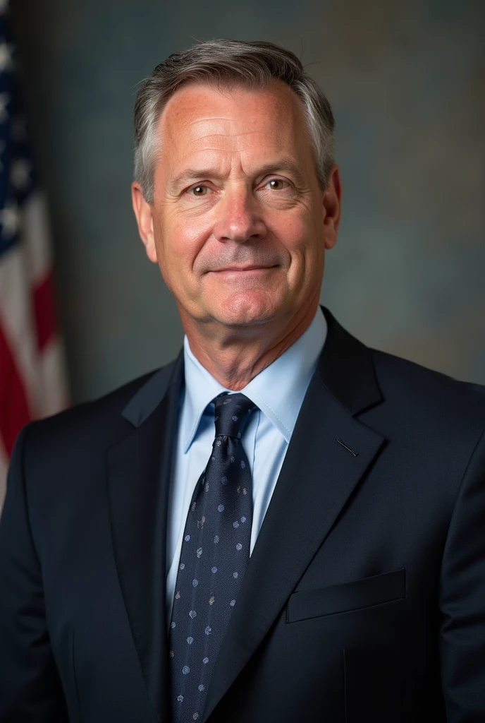john thune <lora:senate_081_john_thune:0.65> , face closeup, face focus, shirt, formal, suit, collared shirt, white shirt, jacket,
American flag at background ,
best quality, masterpiece, HDR, professional, studio quality, highres,