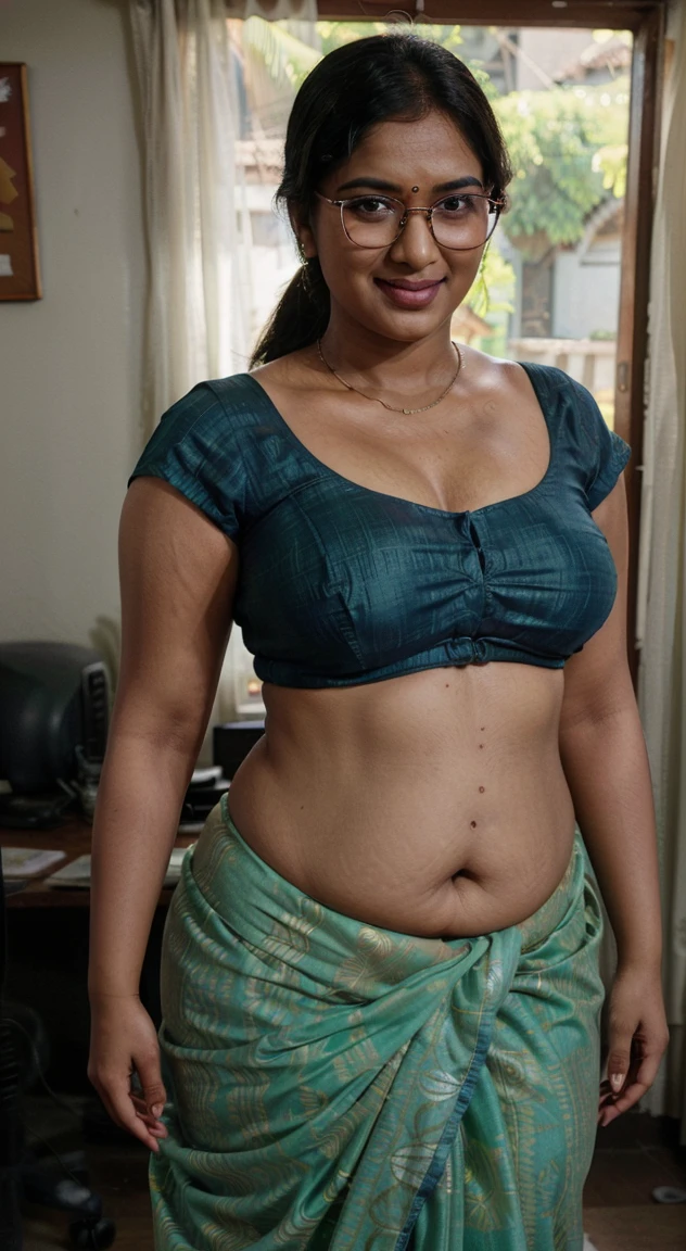 Foto RAW, photorealistic, true milf, mature wrinkles skin, tanlines, photography, full body shot, 70 years old Woman, nadhiya moidu, hot nadhiya mommy, master shot, perfect eyes, goddess like beauty, nadhiya momma, nadhiya amma, pierced eyes, perfect thick chubby mallu Desi aunty bhabhi, Wearing a Stanapatta, a chest-band.Saree model, model Photography, Indian saree shoot, Indian traditional wear advertising photography, traditional wear brand shoot, face of indian chubby milf actress Nadhiya or Nadia Moidu or Nadiya moidu, masterpiece, realistic, realism, incredible details, pleasure, photorealism, detailed skin, skin pores, high contrast, photorealistic Artstation 8k HD digital art trend of high definition and detailed realistic skin texture, ultra detail, realistic skin texture, armature, best quality, ultra high definition, (photorealistic:1.4),, high resolution, detail, raw photo, sweat, Re sharp, by Lee Jefferies Nikon D850 Film Stock Photo 4 Kodak Portra 400 Camera F1.6 Lens Rich Color Ultra Real Realistic Realistic Textures Dramatic Lighting Unreal Engine Trending at Art Station Cinestill 800,(pele altamente detalhada: 1.2), 8k UHD, DSLR, soft-lighting, alta qualidade, grain of film, Fujifilm XT3,she didn't like to wear blouse or bra, she is happy to wear only saree, she hates blouse or bra, detailed hairy armpits, hyper realistic skin, skin pores, sweat, veins on the body, skin texture, freckles 0.2, RAW photo, astounding details, professional fashion photography, photographed by master photographer, insane skin texture details, bulky figure, plus size Indian aunty, chubby Indian housewife, Indian desi Mature widow aunty, queen of seduction, tempting jiggly figure, appealing body language, she wants to alleviate his loneliness, she wants to be a sugarmommy, mature aged beauty, true mature goddess, visible few wrinkles stretchmarks, few tanlines in her face, She is the mother of four sons, erotic fantasy,