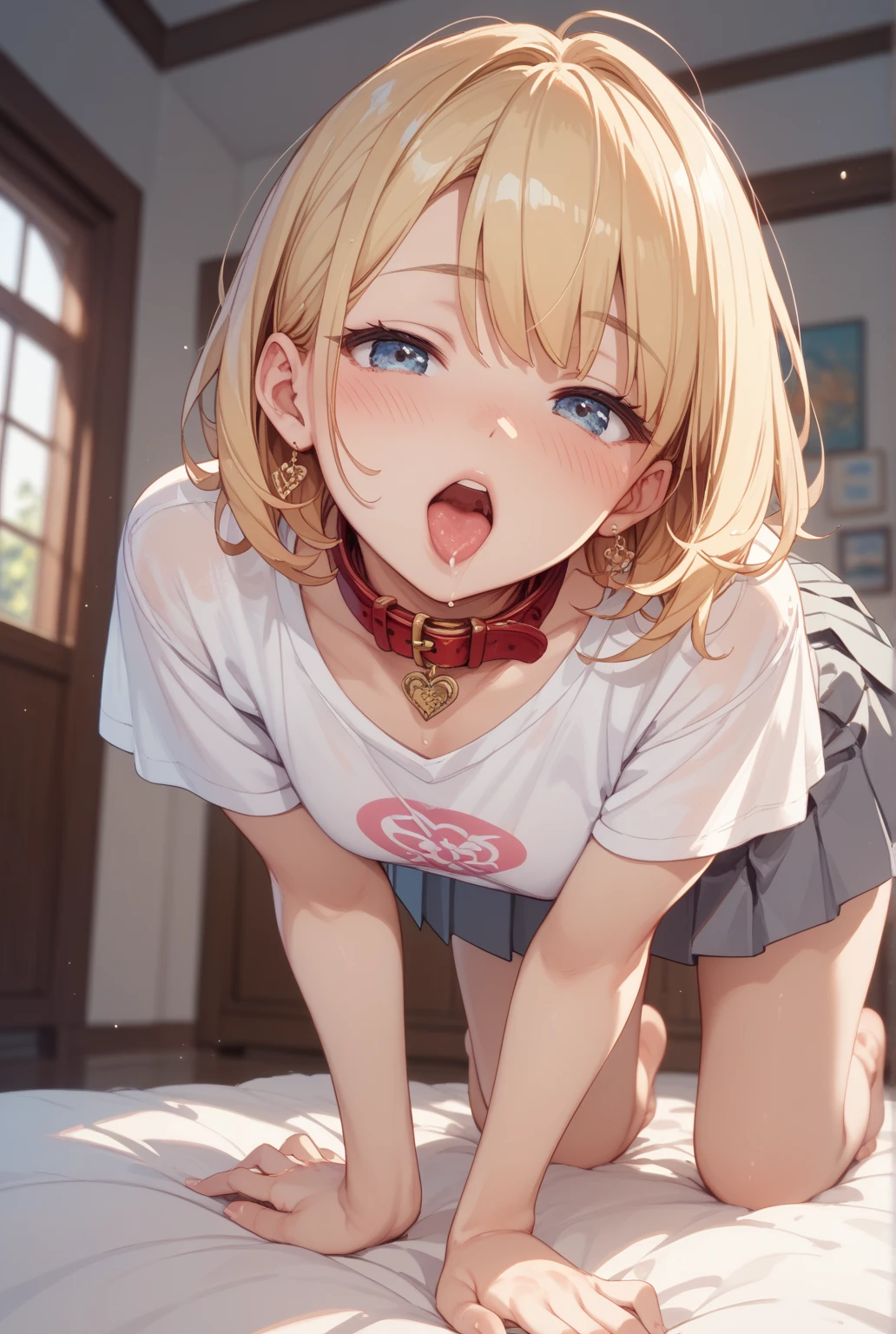 ((((((1 female child)))))), nsfw, hentai reverse suspended congress(sex position), (Expressive eyes), (Perfect Face), (((cute))), Drooping eyes, ((((Baby Face)))), (((6 old year))), (((Flat Chest))), White skin, gleaming skin, Yellow eyes, half close eyes, ((tearing up)), ponytail, ((brown hair)), Naked, collar, (((Sweat))), (drooling), (vaginal penis), (intercourse with a man), sex from behind, (1guy), cum in pussy, detail perfect piece, ultra detailed, (torture chamber), anatomically correct, 16k, (Best quality)