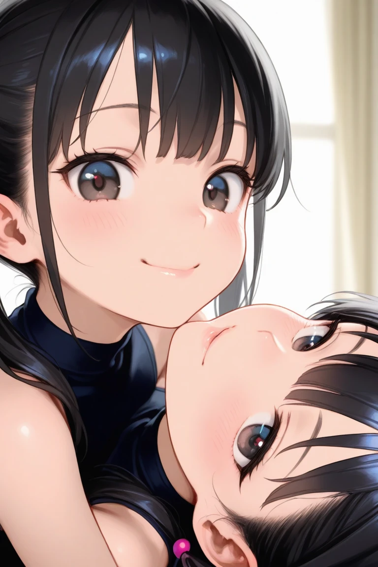 ((masterpiece: 1.4)),2 girl Double Licking My Cock , POV