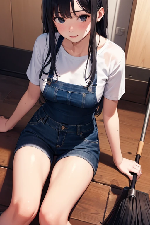 laughing out loud、Baby-faced girl、whole body、nsfw