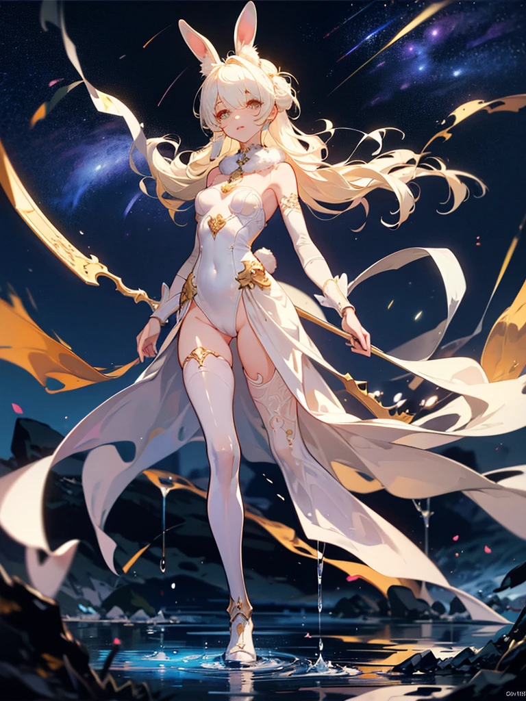 Anime girl white face black skirt, guweiz, Guviz-style artwork, A masterpiece by Guvitz, Popular topics on cgstation, 8K high quality detail art, hyper-detailed fantasy character, ((beautiful fantasy empress)), guweiz on pixiv artstation, inspired by Ai Xuan, beautiful fantasy empress
