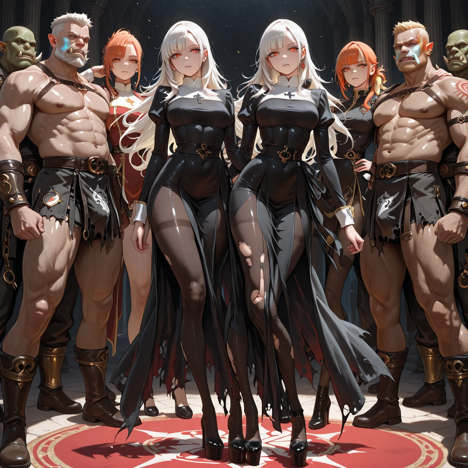 Anime - Chinese goddess standing in golden illusory space in sexy hanfu and bikini armor, seductive anime girl, sexy ancient goddess, full body details, (big breasts 1.4), (long legs 1.1), [ 4 k digital art ]!, smooth anime CG art, female action anime girl, shiny white skin, adult version, sfw version, full body pose, perfect body, 18 forbidden