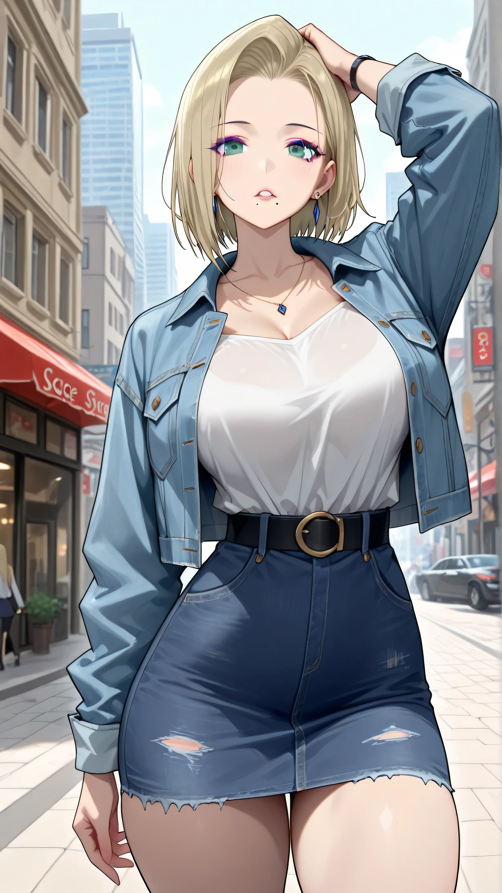 masterpiece, best quality, sunset, cowboy shot, view from below, 1girl, delinquent girl, tough appearance, sharp eyes, golden eyes, short hairstyle, dirty blonde hair color, rough face, big breasts, black casual jacket, , alley, curvy body, mature face,
((looking disgusted)), looking at viewer, golden eyes,
in the classroom,